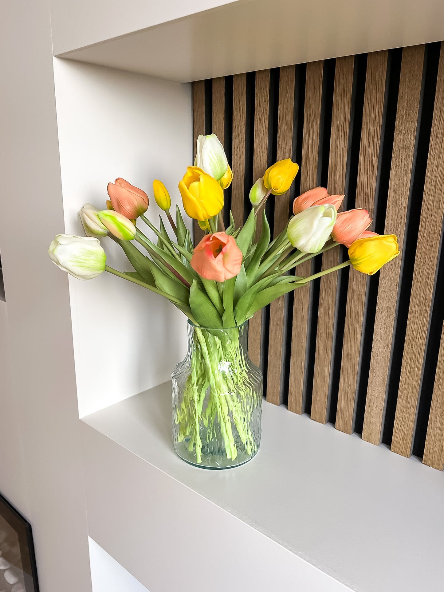 Real touch tulpen fuchsia