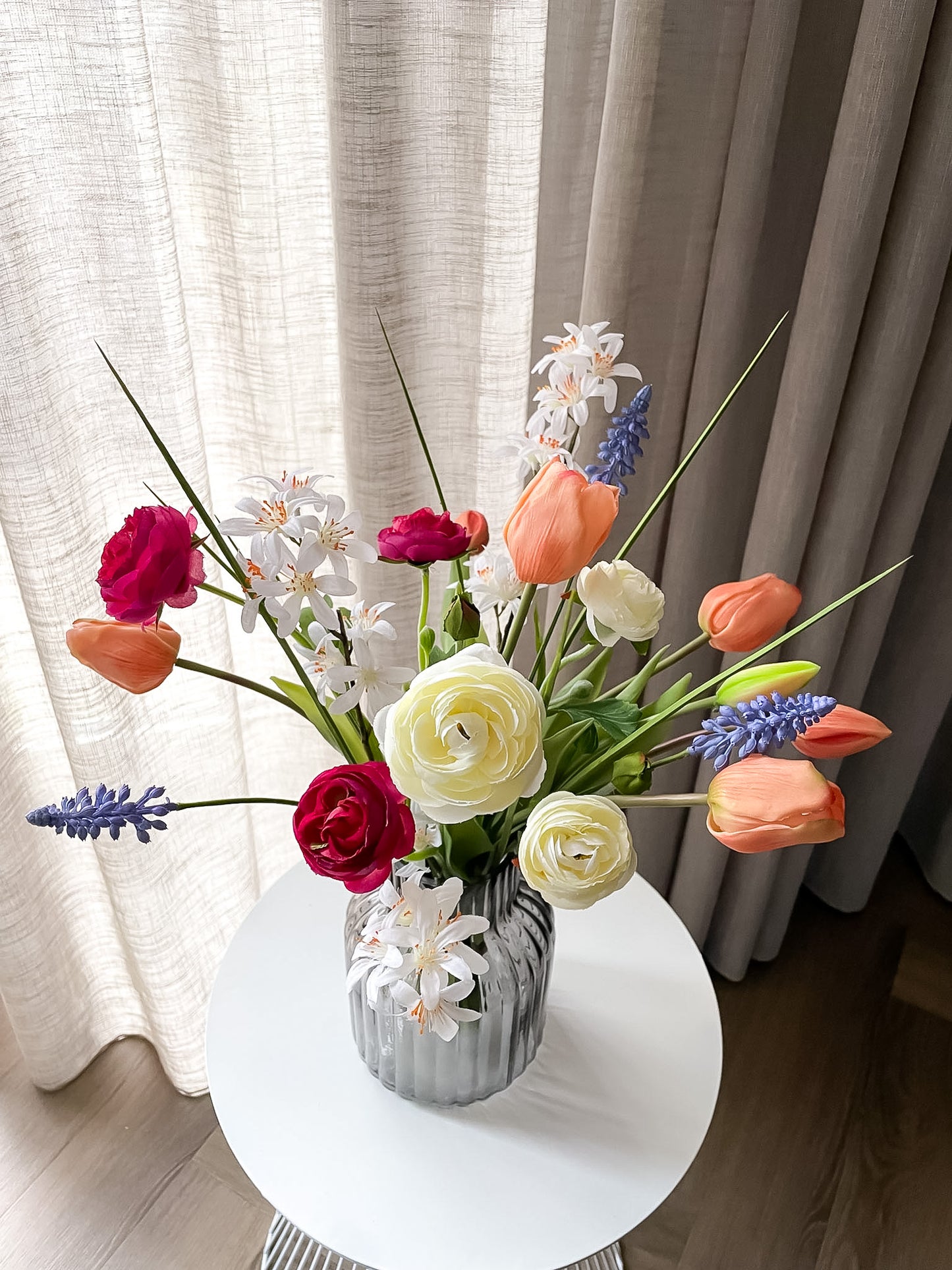 Onderhoudsvrije voorjaarsbloemen in pastelkleuren geschikt voor pasen
