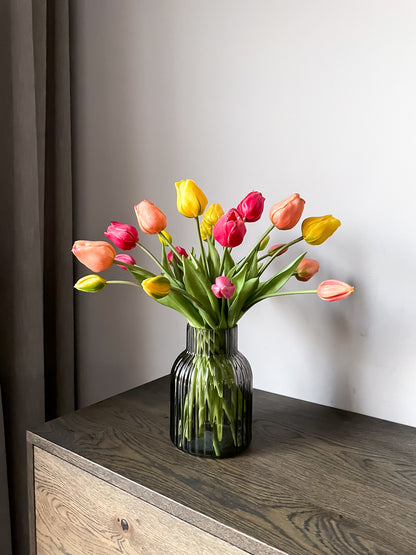 Real touch tulpen fuchsia