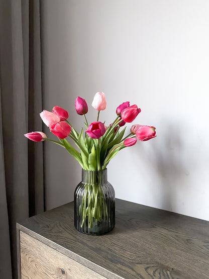 Real touch tulpen fuchsia