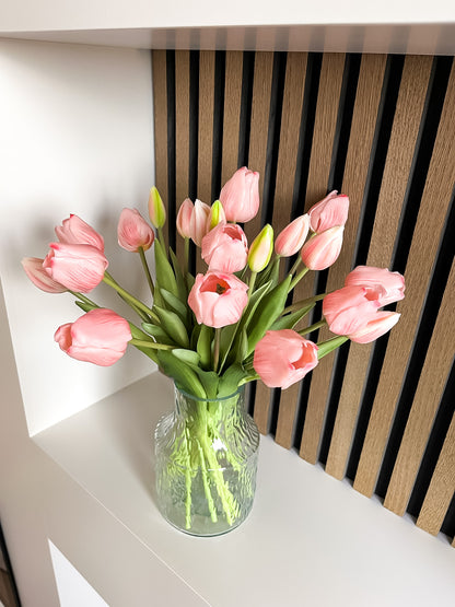 Real touch tulpen fuchsia