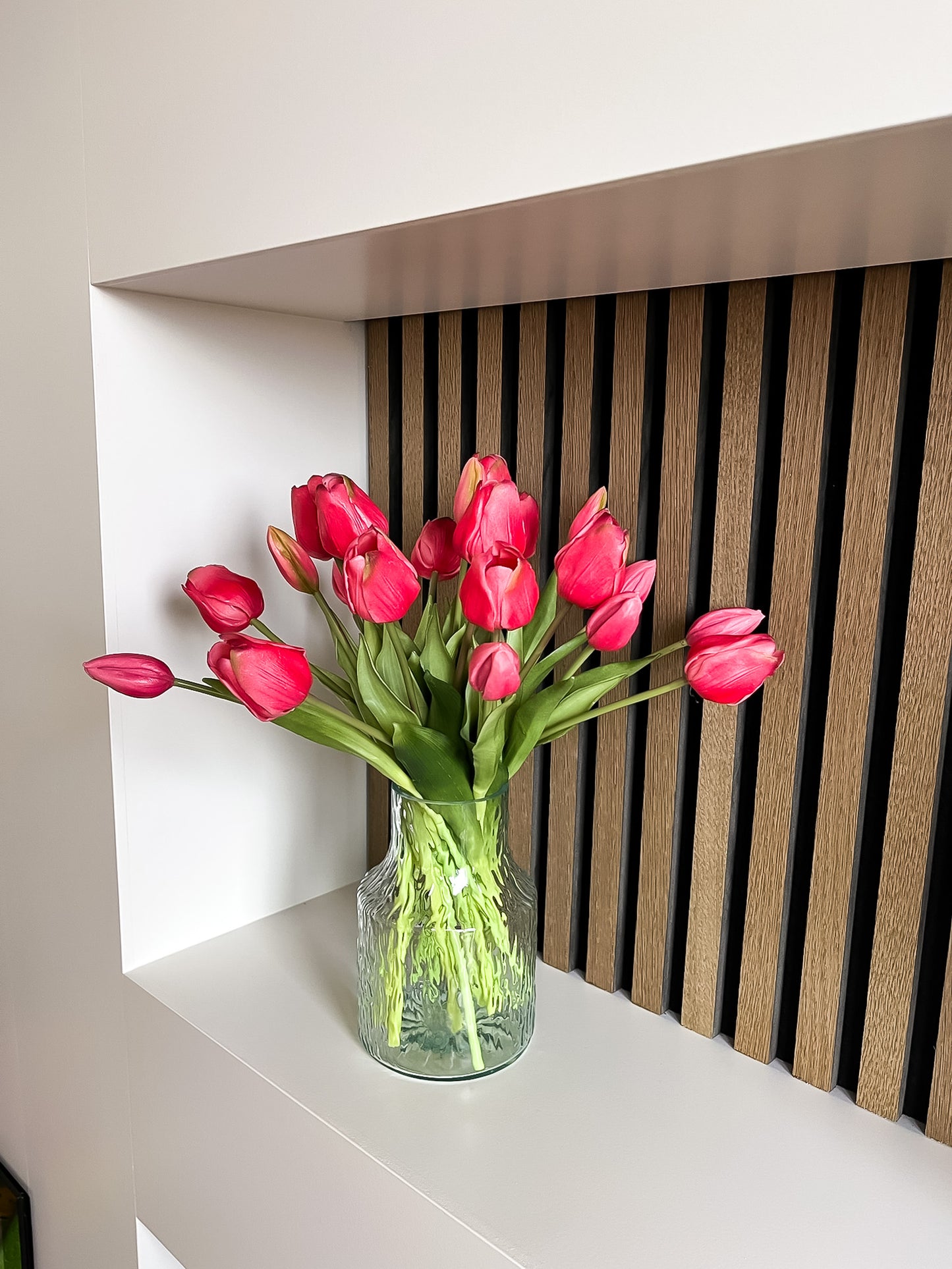 Real touch tulpen fuchsia