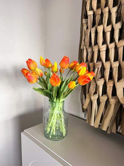 Real touch tulpen fuchsia