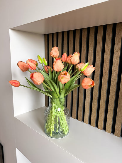 Real touch tulpen fuchsia