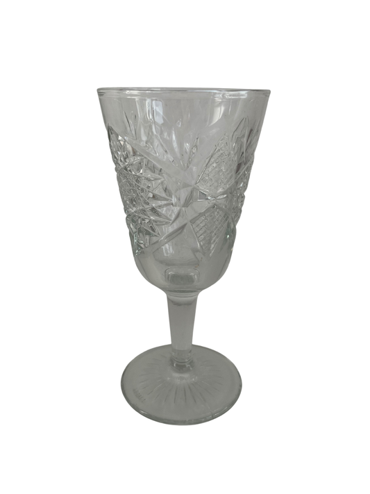 Libbey wijnglas met transparant glas en textuur